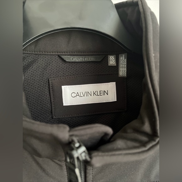 Calvin Klein Men’s Black Stretch Soft Shell Sherpa-Lined Jacket Size XXL - Picture 6 of 7